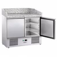 Pizzakylbänk PREMIUM - 2300x700 mm - 5 dörrar