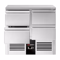 Rashladni pult PREMIUM - 900x700 mm - 220 l - Statičko hlađenje - s 4 ladica