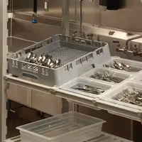 CAMBRO | CAMRACK® - Bestickkorg 1/1 - 500x500mm - Grå