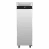 Dondurma Dolabı Paslanmaz Çelik - 600x800mm - 650L - 1 Kapı & 7 Destek ızgaraları, Kilit, Monoblok Soğutma, Fanlı Soğutma, Otomatik Defrost - R290 Soğutucu Gaz, Dijital Termostat & Ekran, -24°C ~ -12°C