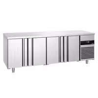 Rashladni pult - 2330x700 mm - 632 l - Ventilirano hlađenje - s 4 vrata - s ostakljenom frontom