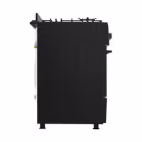Plinovita ploča – 8,4 kW – 4 plamenika – uključujući električnu pećnicu – 3,85 kW – crna