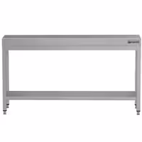 طاولة عمل ستانلس ستيل ECO - 2000x600mm - مع رف سفلي