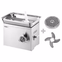Električni stroj za mljevenje mesa – glava 22 - 350 kg/h - 1,1 kW - 230 V (monofazni) - ploča 4,5 mm - stolni