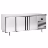 Pekarski rashladni pult PREMIUM PLUS - 2185x800 mm - 635 l - Ventilirano hlađenje - s 3 vrata - bez podignutog ruba
