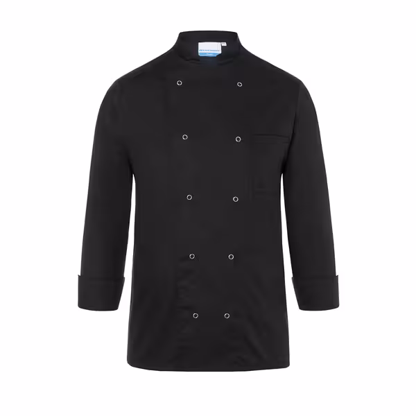 KARLOWSKY | Casaco de cozinha Basic - Preto - Tamanho: 4XL