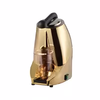 Commercial Electric Citrus Juicer - 570W - 10.28kg - with press arm, dishwasher-safe parts, heat protection - Gold (Single)