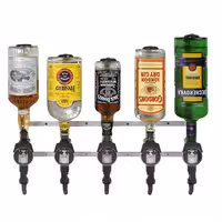 FUCHS | Wall Mount for 5 Bottles - 0.7 to 1 L