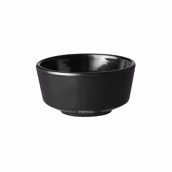 (36 adet) Ramekin (Sos Kasesi) - FLOAT - Melamin - 30ml - yuvarlak - Ø55mm - Siyah