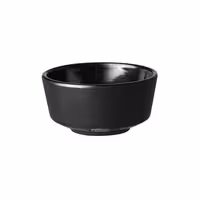 (36 adet) Ramekin (Sos Kasesi) - FLOAT - Melamin - 30ml - yuvarlak - Ø55mm - Siyah