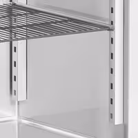 Hladnjak nehrđajući čelik (inox) PREMIUM - GN 2/1 - 1400 l - od -2 °C do +8 °C - s 2 vrata - ventilirano hlađenje, automatsko odmrzavanje