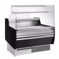 Serve Over Counter - 998x953mm - black front - capacity 110 litres