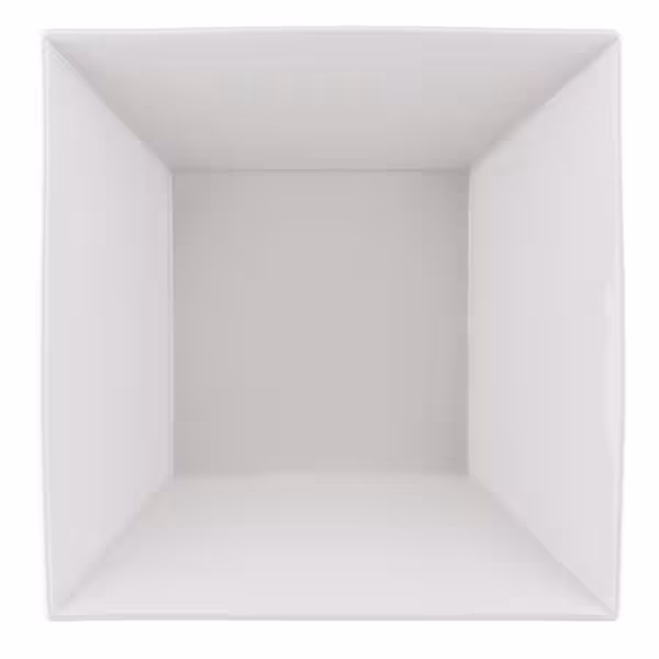 (6 adet) Tatlı / Salata Kasesi - MAYA - Porselen - köşeli - 200x200mm - Beyaz