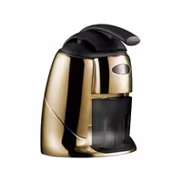 Commercial Electric Citrus Juicer - 570W - 14.5kg - with press arm, interchangeable cones, dishwasher-safe parts - Gold (Double)