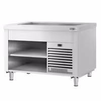 Buffet réfrigéré KOPENHAGEN - 1240mm - avec cuve réfrigérée - pour 3x GN 1/1
