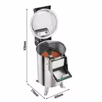Električni guljač krompira – 220 kg/h – 1,1 kW – 230 volti