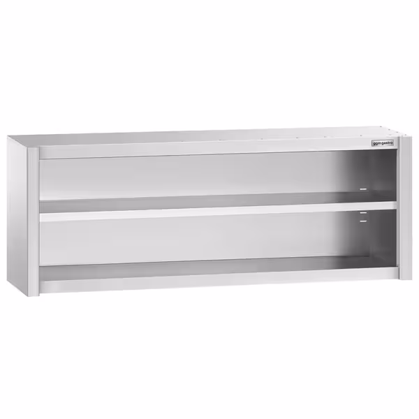 خزانة حائط ستانلس ستيل PREMIUM - 2000x400mm - بدون باب انزلاقي - ارتفاع 650 mm