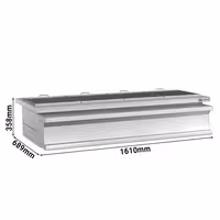 Charcoal Grill - 1610mm - 4 grill grates