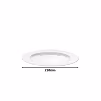 (6 pieces) – WMF | BALANCE – Flat Rim Plate – Ø 220 mm