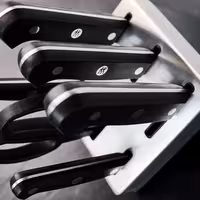 ZWILLING | GOURMET SharpBlock - önélező késblokk - 7 részes - fekete