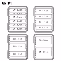 CAMBRO | CAM GOBOX® - GN 1/1 - صندوق تحميل امامي - أسود