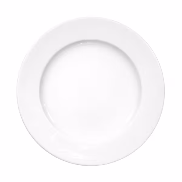 (6 adet) SELTMANN WEIDEN | Tabak - düz - Ø 260 mm - Beyaz/Sade