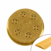 Ploče za stroj za tartlete NMS - Spaghetti Quadri 2 mm - Ø 59 mm - kompatibilno s NMSM4 - legura bakra i mjedi; za profesionalnu upotrebu