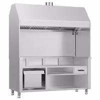 Neutral Element for Charcoal/Gas Grill BERLIN - 1760mm - Stainless Steel