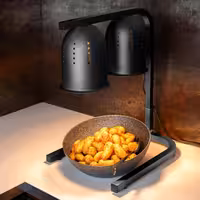 Buffet Infrared Heat Lamp - Height-adjustable - 500W - E27 - Matt Black