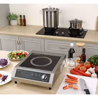 (2 kom) Indukcijsko kuhalo - 360x460x129 mm - 3,5 kW - 1 indukcijskih zona - nadpultni - sastavljeno od Touch Control i ručni kotačić - visokoučinkoviti model