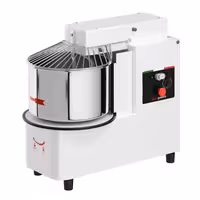 Spiralna miješalica za tijesto - 33 l / 25 kg - 1 brzina - podizna glava i uklonjiva posuda - s mehaničkim timerom - 400 V