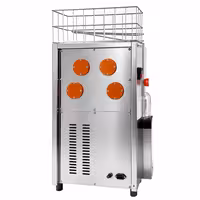 Commercial Electric Orange Juicer – with manual fruit feed and drain tap