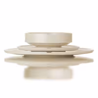 (12 pcs) CHEF TASTE OF | Platter - oval - Porcelain - Ø320mm - Cream
