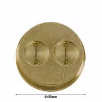 Ploče za stroj za tartlete NMF5N - Pappardelle Rice 16 mm - Ø 50 mm - legura bakra i mjedi; za profesionalnu upotrebu