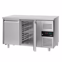 Zamrzni pult ECO - 1360x700 mm - 282 l - Ventilirano hlađenje - s 2 vrata