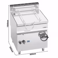 Plinska nagibna tava - 80 l - 14,4 kW - linija 900