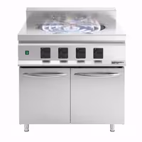 Kadayif forn tal-gass – 10 kW – 1 burner – inkluża l-unità bażi b'2 bibien