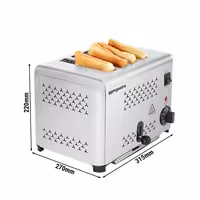 Toster - 1,8 kW - za 4 kriške