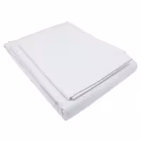 (10 pcs) Satin Stripe Duvet Cover Linz - 140x210cm - White