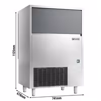Commercial Flake Ice Machine Premium PLUS - 150 kg/24h