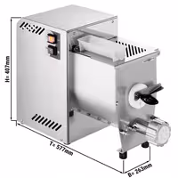 Profesionalni Električni stroj za izradu tjestenine - 4,2 kg/h - 370 W - Ø 59 mm