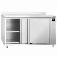 Commercial Hot Cupboard PREMIUM – 1400 × 700 mm – with Upstand & Sliding Doors – Digital