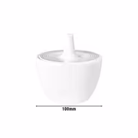 SELTMANN WEIDEN | Blues Sugar Bowl with Lid – Pearl Grey – 270 ml – Porcelain