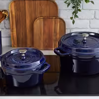 STAUB | LA COCOTTE - Cocotte - Ø 280 mm - Lijevano željezo - Tamnoplava boja