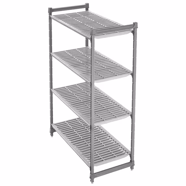 CAMBRO | Camshelving® - مع 4 رفوف شبكية - 915 مم - Basics Plus رف أساسي من سلسلة