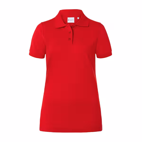 KARLOWSKY | Ladies Workwear Polo Shirt Basic – Red - 3XL - 100% Cotton - 60°C Wash