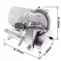 Salamoreznica - gravitacijska - 250 W - oštrica Ø 275 mm