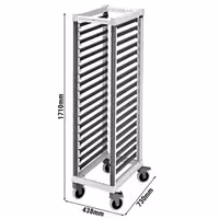 CAMBRO | CAMSHELVING® - Kolica za 18x GN 1/1