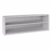 خزانة حائط ستانلس ستيل ECO - 2000x400mm - بدون باب انزلاقي - ارتفاع 650 mm