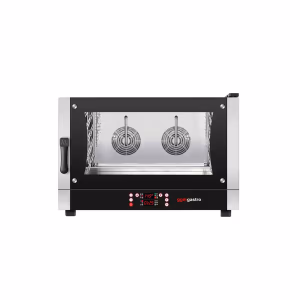 Commercial Electric Bakery Combi Oven COMPACT - Digital Controls - 4x EN 600x400 - incl. Fixed water connection